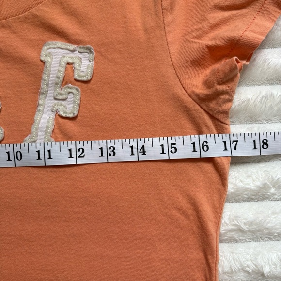 Abercrombie & Fitch Vintage Y2K Cotton Logo Short Sleeve Tee Womens Large - Picture 5 of 6